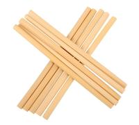 CAXUSD 10pcs Natural Bee Tubes Refill Bee Houses for Pollination Easy to Install and Move for Beekeeping and Garden Use
