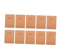 CAXUSD 10pcs Notebooks for Notes Taking and Music Practice Student Exercise Books Smooth Pages Easy Storage for Classmates and Teachers