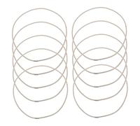 CAXUSD 10pcs Shock Rubber Bands for Microphone Suspension Elastic Replacement Rings for Condenser Mic Quick Setup Compatible with Various Models Durable and Slip Resistant Design