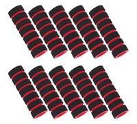 CAXUSD 10pcs Sponge Covers for Gym Machine Tubes, Comfortable and Cushioned Foot and Leg Replacement Pads for Exercise and Abdominal Muscle Training Equipment