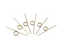 CAXUSD 10pcs Torsional Spring Replacement for Trash Can Lids Torsion Springs for Easy Opening and Closing Compatible with Flipping-top Bins for Repairing Worn Parts