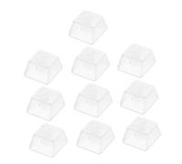 CAXUSD 10pcs Transparent Keycap Mechanical Keyboard Key Covers Durable Material for Comfortable Typing for Home and Office Use