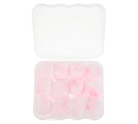 CAXUSD 12pcs Pink Wax and Cotton for Women and Adults, Portable Noise Blocking for Bathing and Leisure Activities, Swim Protection and Shower