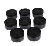 CAXUSD 16pcs Round Washer Pads Skid Vibration Dryer Refrigerator Pads Non-slip Appliance Roller for Washing Machine Refrigerator