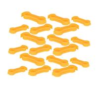 CAXUSD 18pcs Chick Foot Straightener Chicken Leg Bands Toe Stretchers for Women Bunion Toe Spacers