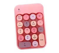 CAXUSD 1Pc Wireless Mini Numeric Keyboard Compact Digital Keypad for Office Laptop Use Easy Plug Play Portable Design with Backspace Key for Fast Input for Accounting