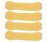 CAXUSD 2 Pairs Yellow Underarm Crutch Pads with TPR Material for Exceptional Comfort and Quick Dry, Suitable for Outdoor Mobility and Daily Activities, Soft Cushion Replacement