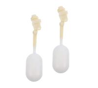 CAXUSD 2 Pcs Adjustable Plastic Float Valve for Livestock Water Bowls Automatic Water Level Control for Pigs Goats Cattle Horses Farm Aquariums for Efficient Hydration Management