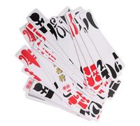 CAXUSD 2 Sets Chinese Playing Card Deck for Traditional Chinese Card Game with Rounded Corners and Large Font Easy Reading Design Prevents Bending
