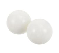 CAXUSD 2 Sets Marble Hand Massaging Balls for Fitness and Muscle Stimulation, Round White Massage Rolling Balls to Tightness and Enhance Hand Exercise