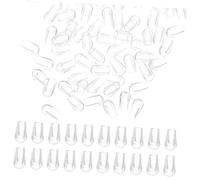 CAXUSD 200pcs round End Caps Compact Small Dishwasher Tip Cover Replaceable Rack Caps for Kitchen Supplies Use Dishwasher Small and Kitchen Dish Drainer Rack