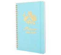 CAXUSD 2025-2027 Weekly Monthly Planner Notebook with Portable Design and Multifunctional Features, Elegant Paper and Iron Material Organizer for Students and Personal Use in Schools