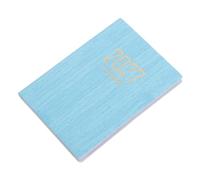 CAXUSD 2027 Daily Planner Notebook with Compact Portability and Efficient Time Management, Small Blue Journal Planner Made of Paper and Pu, for Office and Travel Use