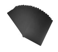 CAXUSD 20pcs Black Vinyl Record Dividers Heavy Duty Plastic Album Separators with Tabs for Easy Classification and Storage Organizers for Record Shelves and Vinyl Collection Management