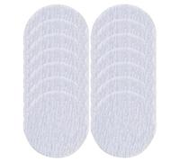 CAXUSD 20pcs Eye Pencil Sharpener Sandpaper Pads Multi-Functional Dry Sanding Paper for Efficient Nail and Art Pencils Sharpening Suitable for Beauty Routine and On-the-go Use