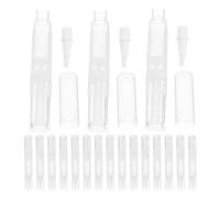 CAXUSD 20pcs Refillable Nail Cuticle Oil Pen with Twist Mechanism, 5ml Pp Material Container Applicators for Manicure Supply in Salons and Personal Beauty Routine