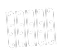 CAXUSD 20pcs Shepherds Hook Garden Markers Metal Vegetable Garden Labels Plant Label Stakes for Outdoor Use in Lawn