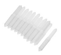 CAXUSD 20pcs Toilet Paper Holder Replacement Rod Plastic Spring Loaded Flexible Tissue Shaft Spindle Stable Center Roller for Bathroom and Office Easy Installation and Cleaning Fits