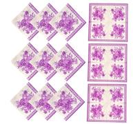 CAXUSD 20sheets Floral Napkins Patterned Paper Napkins Wedding Party Decorative