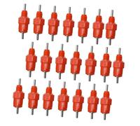 CAXUSD 22pcs Automatic Chicken Screw Style Water Nipples Chicken Water Drinkers Poultry Feeder for