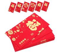 CAXUSD 24pcs Chinese Lunar Year Red Envelopes Traditional Paper Money Pouches with Lucky Snake Year Designs Vibrant Red Packets for Spring Festival Party Gifts and Blessings