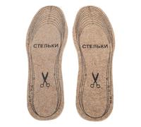 CAXUSD 2pairs Thickened Chemical Fiber Insoles for Winter Boots Adjustable Fit Shoes Liners for Women and Men Enhanced Insulation and Shock Absorption Soft Comfortable Inserts for Cold