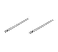 CAXUSD 2pcs Animation Pegbar Ruler for Accurate Drawing Positioning Lightweight Three Fixer Tool for Artists Portable Measuring Ruler for Professional Animation and Creation