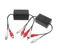 CAXUSD 2pcs Car Audio Filters Noise Ground Loop Isolator Noise Filter Easy Install for Home Car Stereo