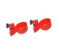 CAXUSD 2pcs Chick Drinkers Automatic Poultry Water Dispenser Plastic Poultry Water Container