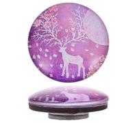CAXUSD 2pcs Compact Purple Diamond Drawing Fixer Made of Plastic, Easy to Use Manual Tool for Handicrafts and Cross-Stitch Embroidery Accessories