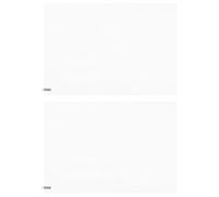 CAXUSD 2pcs Dry Erase Whiteboard with Self-Adhesive: Removable Erasable White Board Decal - Writing & Painting Paper Sheet - Peel & Stick for Home Office Door Wall Fridge 16.5x11.8Inch (A3)