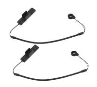 CAXUSD 2pcs Elastic Stylus Pen Lanyard Retractable Tether Rope for Touchscreen Pen Holder Adhesive Clip