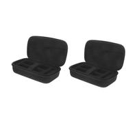 CAXUSD 2pcs Gimbal Camera Case Lightweight Protective Bag Carrying Pouch for Digital Camera Hard Case Padded Interior for Safe Storage Travel-Friendly Black