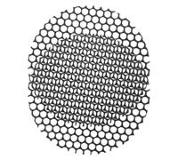 CAXUSD 2pcs Hair Dryer Rear Mesh Cover Replacement Nylon Back Vent Grille Cap Sturdy Hair Blower Filter Attachment Snug Fit Professional Salon Settings