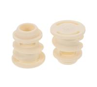CAXUSD 2pcs High-Temperature Resistant Plastic Blender Seal Rings and Float Valve Gaskets for Soy Milk Machines Juicers Compatible with Joyoung Easy-Clean Replacement Sealing Caps