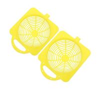 CAXUSD 2pcs Parrot Specific Design Jade Bird Nesting Box Plastic Bird Roosting Box for Cockatiel Budgie Finch