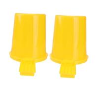 CAXUSD 2pcs Portable Bee Feeder for Beekeeping Round Hive Top Water Tray and Entrance Feeder Drinking Bowl for Garden to Hydrate and Protect Honeybees