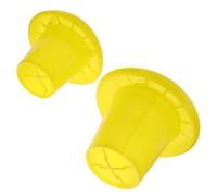 CAXUSD 2Pcs Poultry Feeding Troughs Durable Food Containers for Chickens Ducks and Geese Capacity Easy to Clean and Reusable Feeding Buckets for Outdoor Use