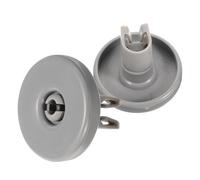 CAXUSD 2pcs Replacement Caster Wheels for Kitchen Appliances Dishwasher Lower Rack Wheel Kit