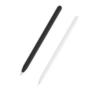 CAXUSD 2pcs Silicone Pen Cover for Pencil Gen Stylus Pen Sleeves Protective Case Non-slip Grip Ultra-thin Design