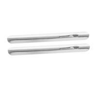 CAXUSD 2pcs Stainless Steel Crumb Sweeper for Restaurant Home Food with Clip for Quick Cleaning for Servers and Bartenders