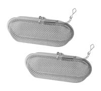 CAXUSD 2pcs Stainless Steel Tea Infusers for Loose Tea Easy to Hang Suitable for Office and Home Use