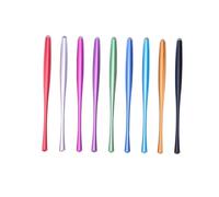 CAXUSD 2pcs Touch Screen Pen Metal Capacitive Stylus Replacable Fiber Cloth Tip Handwriting Tool for Phone Tablet