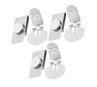 CAXUSD 3 Pairs Invisible Magnetic Tie Clip for Men Stainless Steel Tie Stay Professional Lapel Pin for Weddings Business and Everyday Style