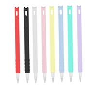 CAXUSD 3 Pcs Mint Green Silicone Protective Case for Stylus Pen 2nd Generation Includes Pencil Sleeve Nib Cover Anti-Lost Anti-Scroll Cap