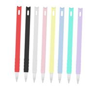 CAXUSD 3 Pcs Pink Silicone Protective Caps for Stylus Pen and Pencil Nib round Shape Nib Cover and Pen Sleeve Anti-scroll Design to Protect Pencil from Being Lost
