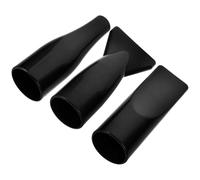 CAXUSD 3 Pieces Universal Hair Dryer Nozzle Attachments, Abs Pet Grooming Blow Dryer Diffuser Nozzles (large, Small, Round) for Hair Styling and Drying