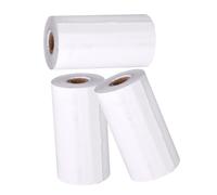 CAXUSD 3 Rolls Boys and Girls Thermal Paper Rolls for Drawing Camera White Transfer Printing Paper