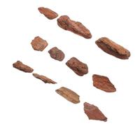 CAXUSD 30-50mm Natural Bark 100G Dry Material for Miniature Landscape Craft, Functional Railway Diorama Supplies and Fairy Garden Micro Landscape Scenes