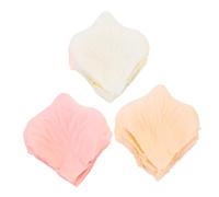 CAXUSD 300pcs Rose Petal Wedding Decorations for Ceremony Artificial Petals Decorative Rose Simulation Petals Artificial Roses Petals White Decor Artificial Petal Silk Cloth